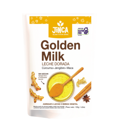 Golden Mix*GOLDEN MILK*TURMERIC*GINGER*MACA..Jinca Foods 130g