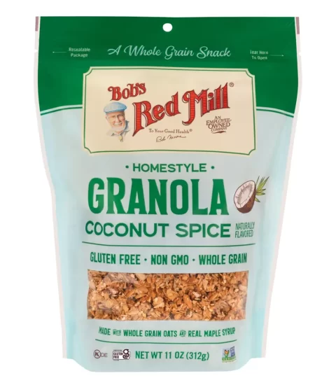 Homestyle Coconut Spice Granola..Bob’s Red Mill  11oz..