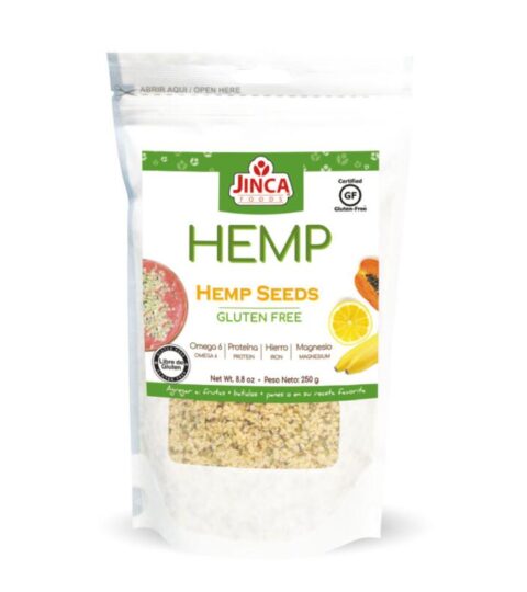 Hemp Seeds (GF)..Jinca Foods 8.8oz