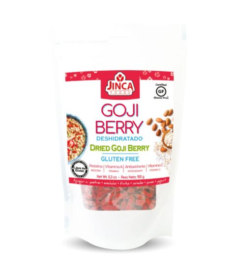 Dried Goji Berry Seeds..Jinca Foods 5.3 Oz
