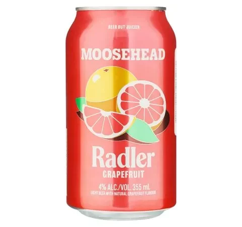 GRAPEFRUIT Radler  Beer..Moosehead 355ml