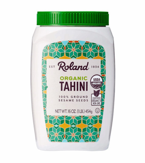 Organic Tahini ..PURE GROUND SESAME SEEDS..Roland 16oz