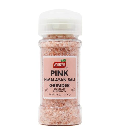 Pink Himalayan Salt ..GRINDER..Badia 4.5oz