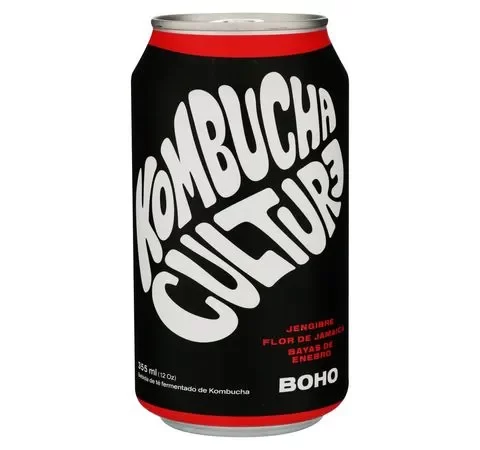 Ginger Jamaican Rose ..BOHO CLASSIC..Kombucha Culture 355ml