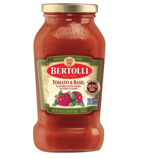 Tomato&Basil Sauce..Bertolli 24oz
