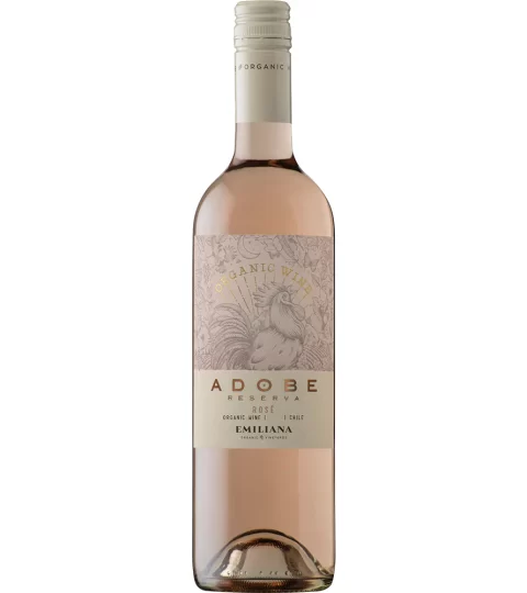 Organic ROSE Wine ..ADOBE RESERVA*EMILIANA 750ml*VOL 12%..