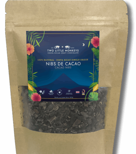 Cacao Nibs-Craft Chocolate..Two Little Monkeys 200g