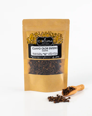 Whole Clove..Curcuma 50g
