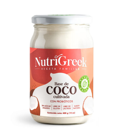 Coconut Yogurt With Probiotics..NO ADDED SUGAR-GF..NutriGreek 400g