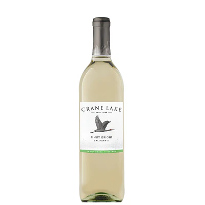 Pinot Grigio White Wine..Crane Lake-California 750ml