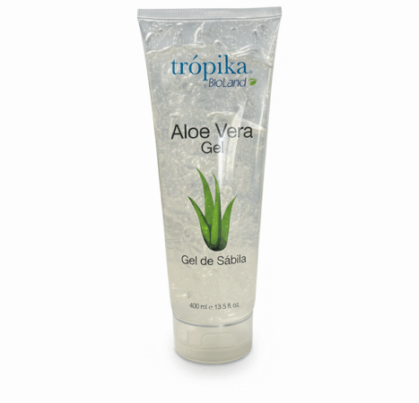 Organically Grown Aloe Vera Gel ..TROPIKA by Bioland 400ml