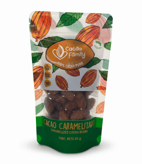 Caramelized Cocoa Beans..ORIGINAL..Cacao Family 85g