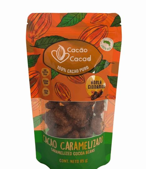 Caramelized Cocoa Beans With Cinnamon..Cacao Family 85g