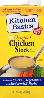 Original Chicken Stock (GF)..Kitchen Basics-McCormick 946ml