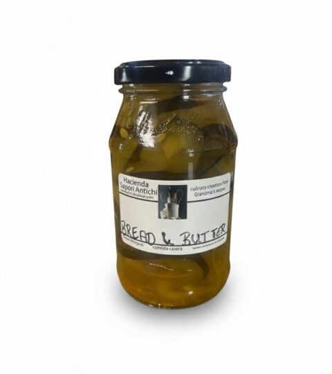 Homemade Bread & Butter Pickles..Hacienda Sapori Antichi