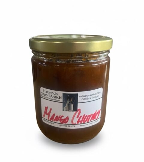 Homemade Mango Chutney Sauce..Hacienda Sapori Antichi
