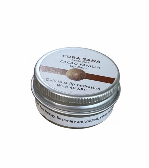 Cacao Vanilla Lip Balm**CURA SANA REMEDIES