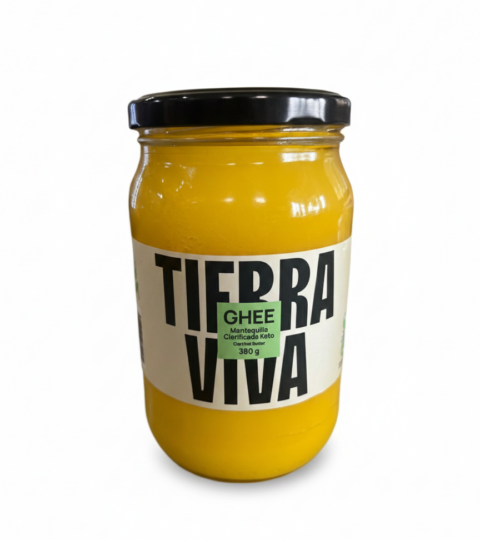 Clarified Butter..GHEE * BIG JAR..Tierra Viva 380g..