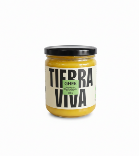 Clarified Butter..GHEE * SMALL JAR..Tierra Viva 200g
