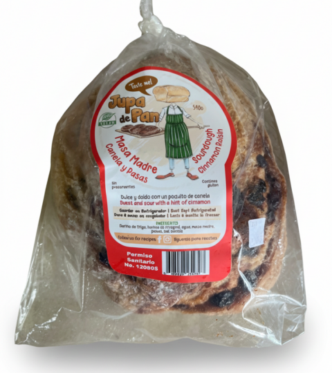 Whole Wheat Bread With Sourdough..*CINNAMON&RAISINS*..JUPA DE PAN