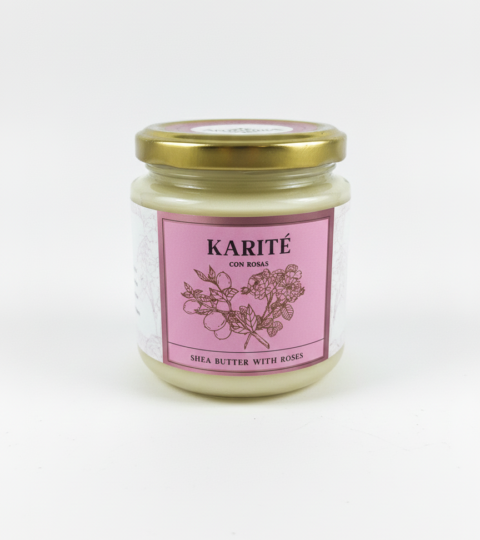 Shea Butter With Roses ..KARITE ..Apuyantra 7oz