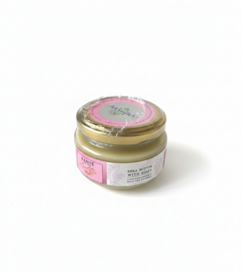 Shea Butter With Roses* With Natural Collagen & Elastin-Apuyantra 4 Oz