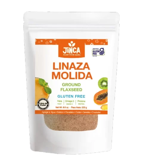 Ground Flax Seed (GF)..Jinca Foods 8.8oz