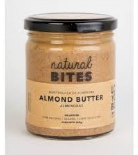 Almond Butter..NO SUGAR Keto Friendly ..Natural Bites 265g