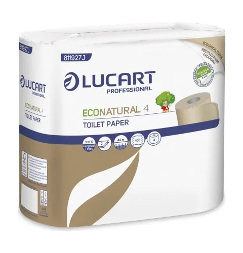 Eco Natural Toilet Paper (4R)..Lucart