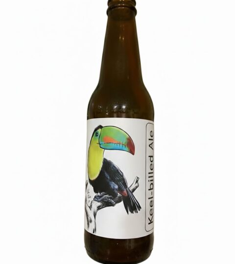Keel-Billed Ale Artesanal Beer..Brewed On Wood Fire..Suizytico 350ml