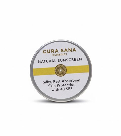 Natural Sunscreen With 40 SPF*CURA SANA REMEDIES