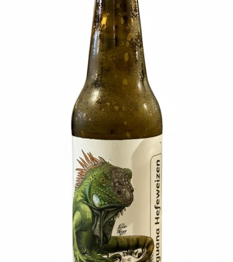 Iguana Hefeweizen Artesanal Beer..Brewed On Wood Fire..Suizytico 350ml