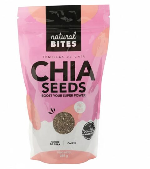 Chia Seeds..Vegan-GF..Natural Bites 228g