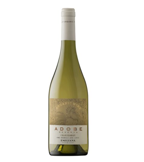 Organic White Wine*Chardonnay*ADOBE 13.5 VOL Emiliana 750ml