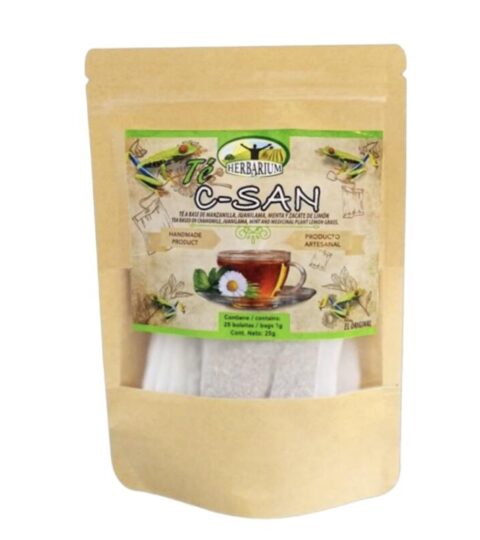 C-SAN Tea-Chamomile, Juanilama, Mint & Lemon Grass-Herbarium 25g