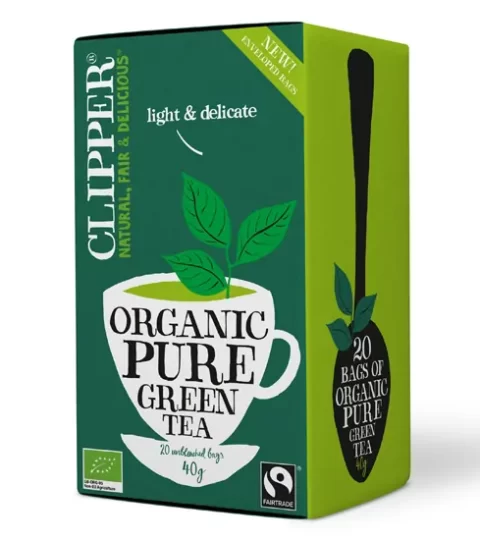Organic Pure Green Tea*LIGHT & DELICATE-CLIPPER 40g