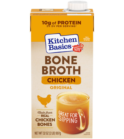 Bone Broth*CHICKEN ORIGINAL*Kitchen Basics McCormick 907g