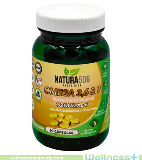 Ozonated Vegetable Supplement Omega 3,6&9*Natura506 90 Capsules