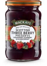 Scottish Three Berry Preserve*Mackays 340g