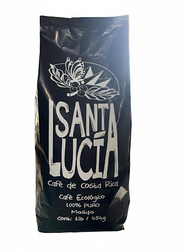 Organic Arabic Coffee*Ground Agroecologico CR*Santa Lucia 454g