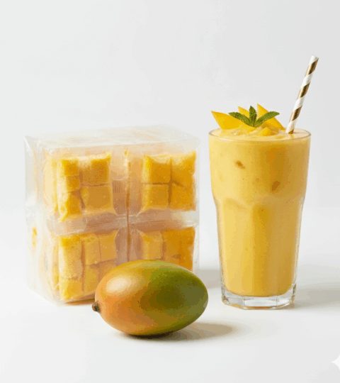 Frozen Natural Mango*10 Individual Bags La Montana 150g