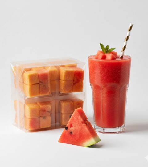 Frozen Natural Watermelon*10 Individual Bags La Montana 175g