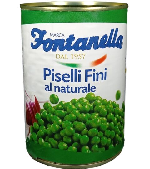 Fine Peas Natural*Fontanella 340g