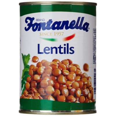 Canned Lentils*Fontanella 400g