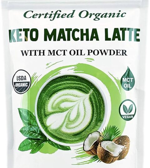 Organic Keto Matcha Latte With MCT Oil Powder*Cherie Sweet Heart 227g