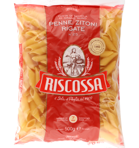 Penne Zitoni Rigate Pasta*RISCOSSA 500g