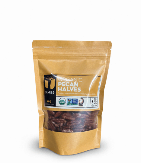 Organic Pecan Halves*JAMBO 250g