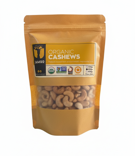 Organic Toasted Cashews*JAMBO 250g