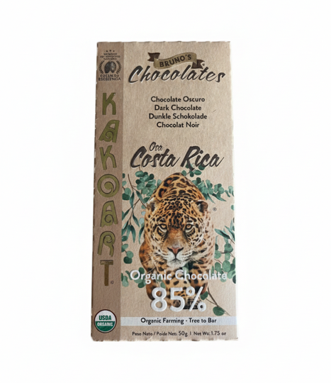 Organic Dark Chocolate*Cacao 85%*KAKO ART*BRUNO’S Chocolates 50g