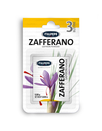 Saffron Powder**ZAFFERANO*Italpepe (3 Bags)